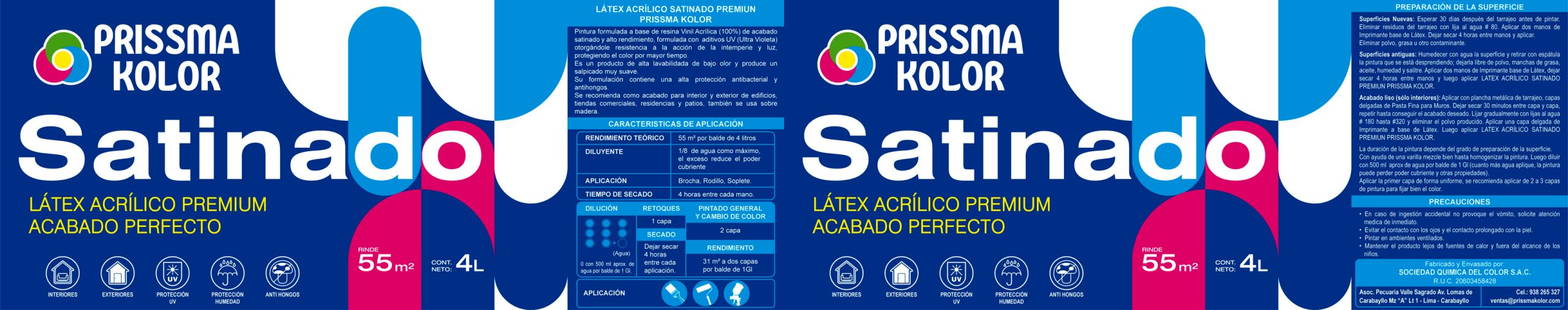 Satinado Prissma Kolor