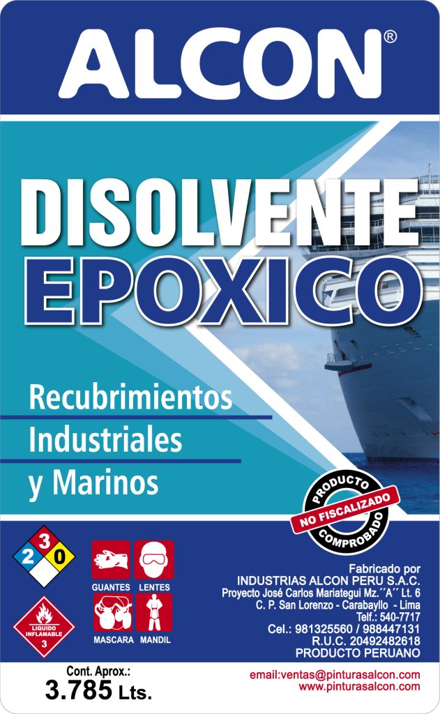 Disolvente Epoxico Alcon