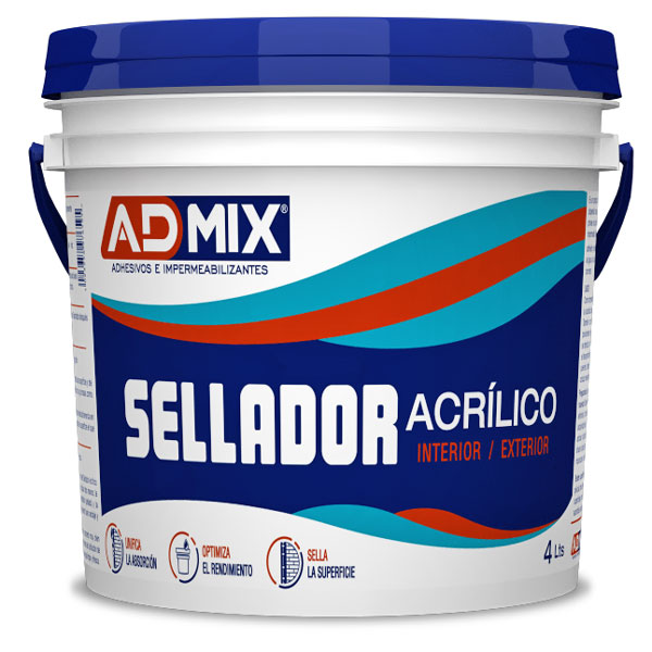 sellador acrilico admix